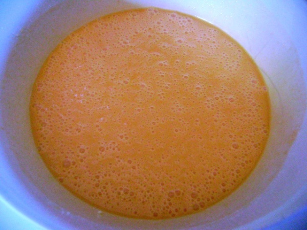 Orange Lemon Cake Batter