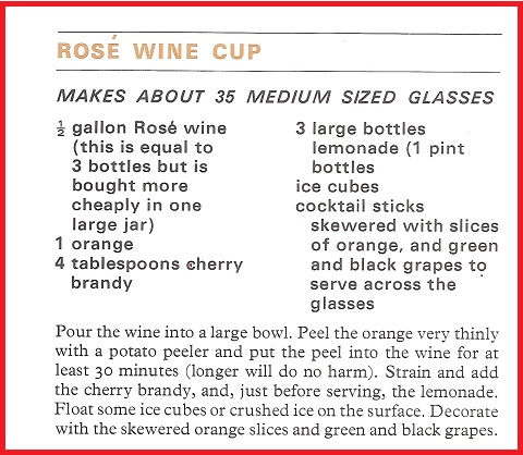 Rose Wine cup recipe 001