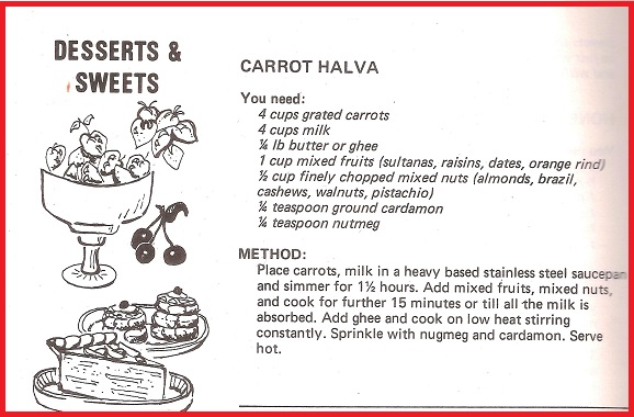 Carrot Halva recipe 001
