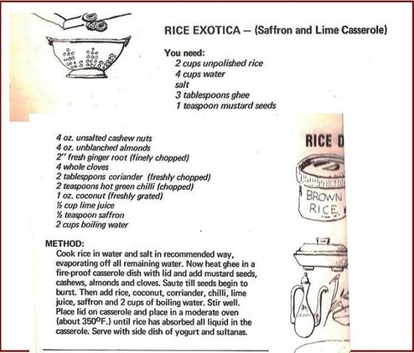 Rice Exotica