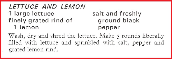 Lettuce and Lemon Sandwiches 001